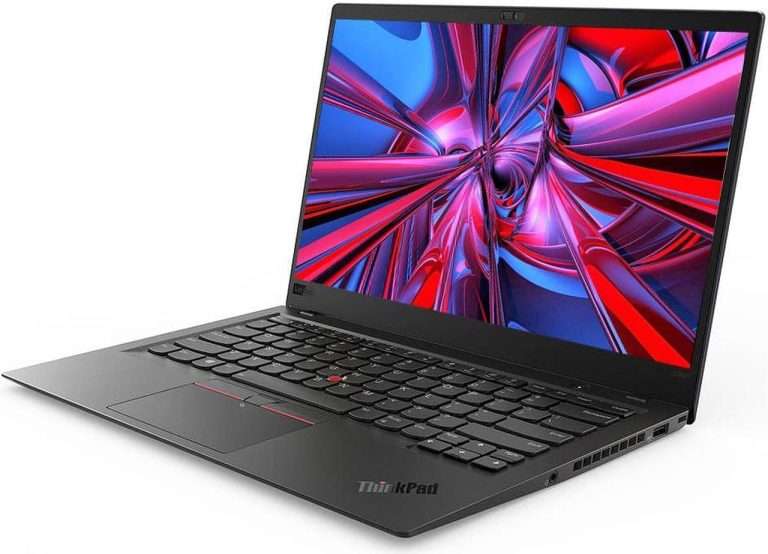 Lenovo ThinkPad X1 Carbon 7th Gen | Intel i7-8665U | 16GB RAM | 512GB SSD | 14" IPS Matt | Windows 10 | Kvaliteetne Kasutatud Tehnika | Külgvaade parem | Telescope.ee